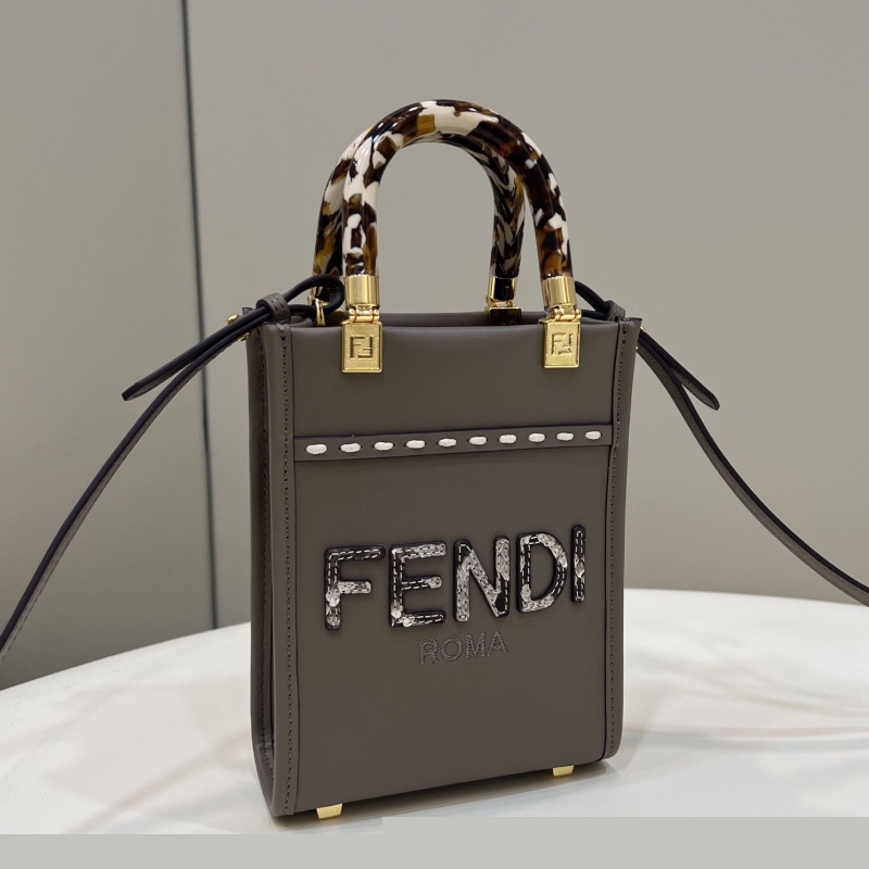 F**di top handle bags